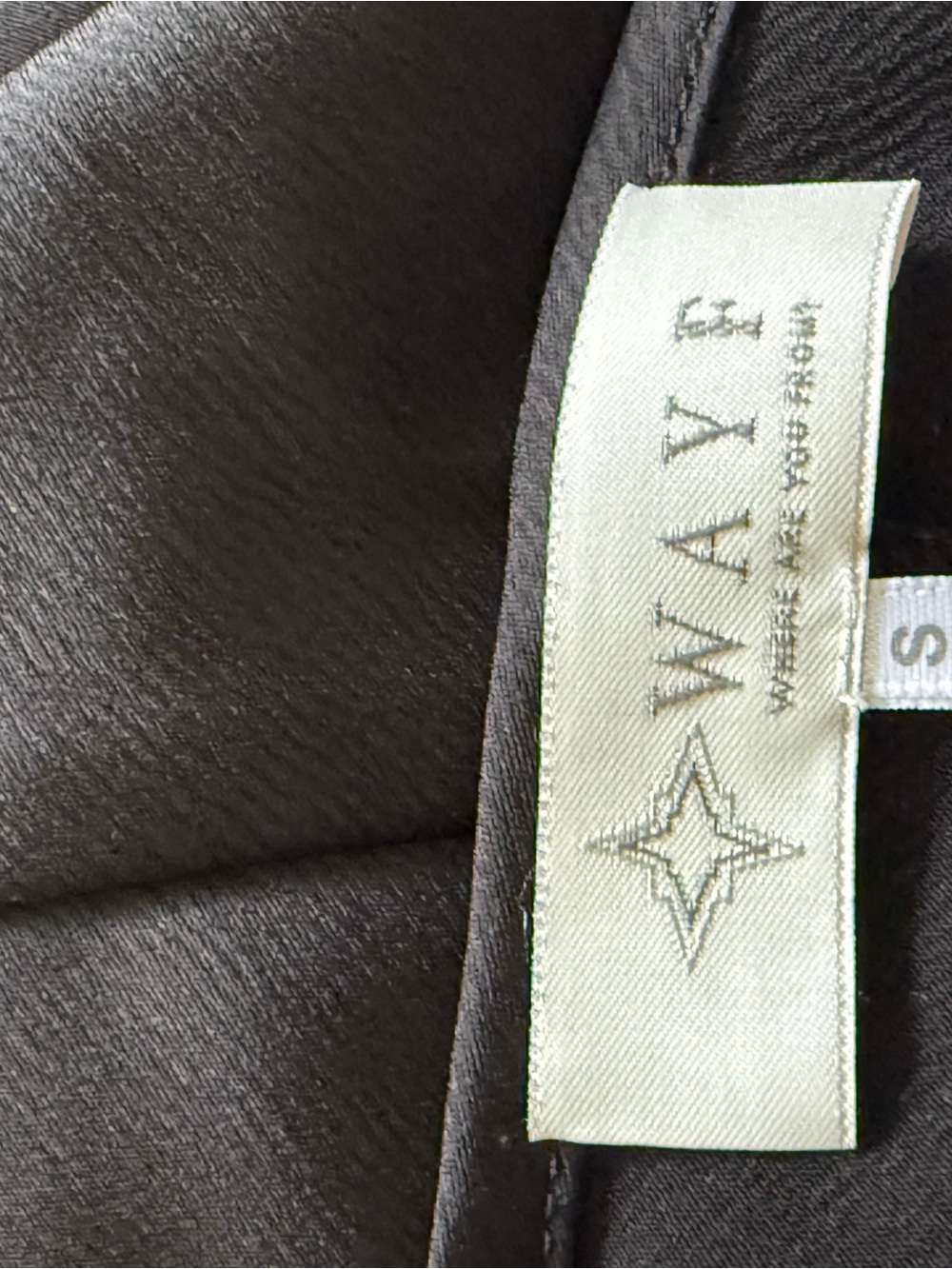 Wayf Black Satin Cami with Lace Trim - Picture 5 of 5